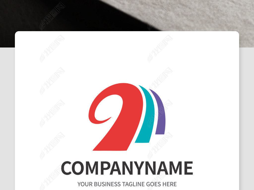 原创九字logo设计欣赏数字9标志模板矢量图版权可商用