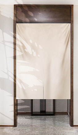 布帘门帘隔断帘设计家装卧室厨房贴图样机贴图