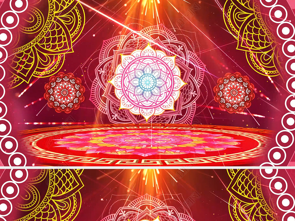 天竺少女印度舞新疆舞异域歌舞背景视频