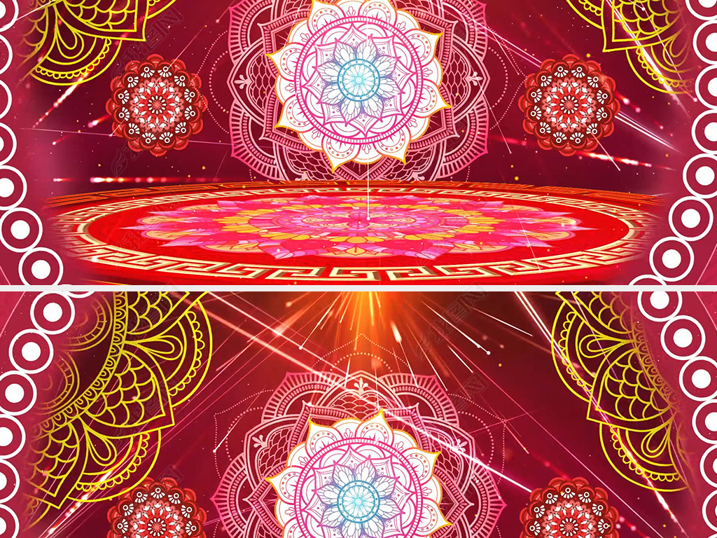 天竺少女印度舞新疆舞异域歌舞背景视频