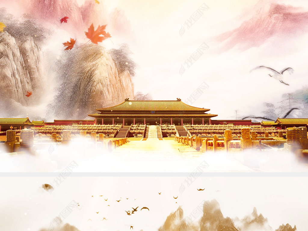 惊鸿舞古典舞中国风舞台背景视频