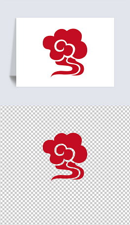 新年吉祥云素材如意图案矢量图花纹图腾免抠素材