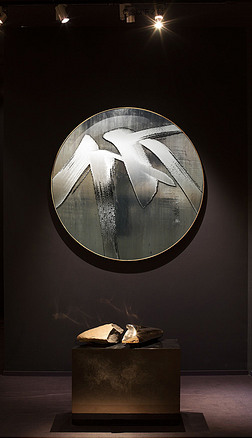 立体 竹花纹图案|花纹图案-后现代抽象立体金属竹子书房花纹图案家居