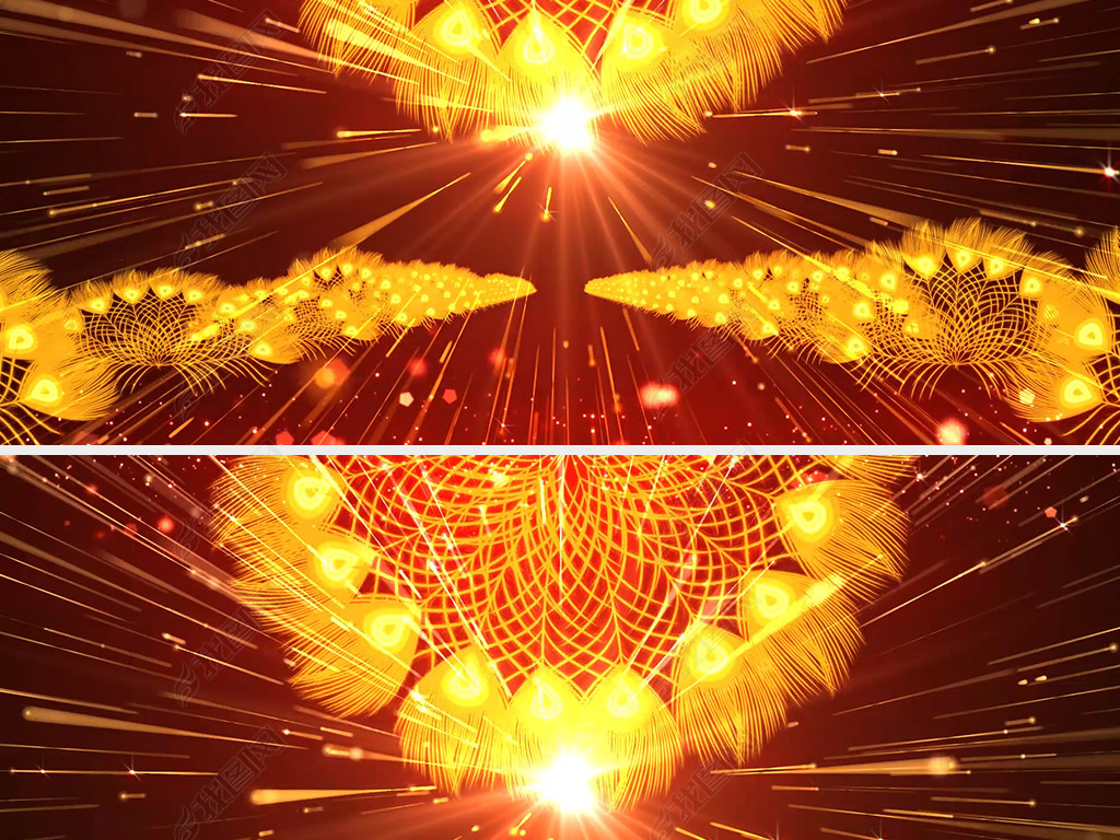 彩云之南傣族舞孔雀舞背景视频