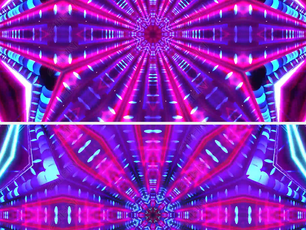 韩国热舞TroubleMaker动感万花筒背景视频