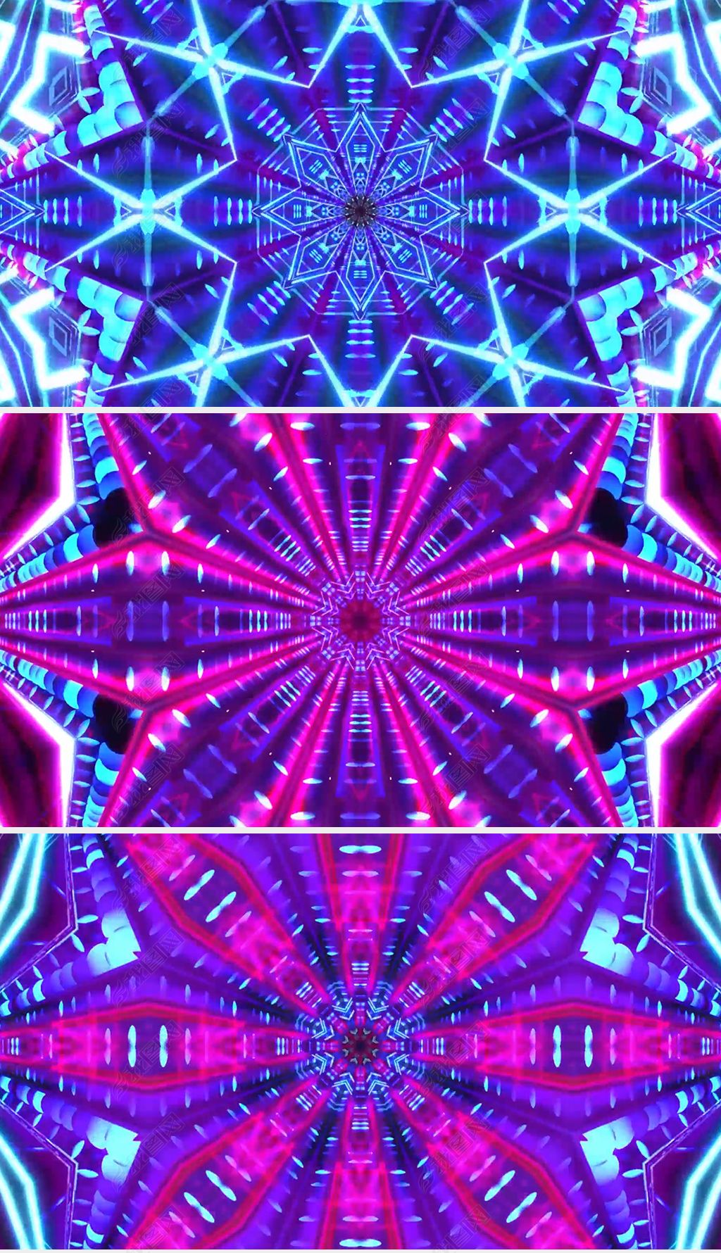 韩国热舞TroubleMaker动感万花筒背景视频