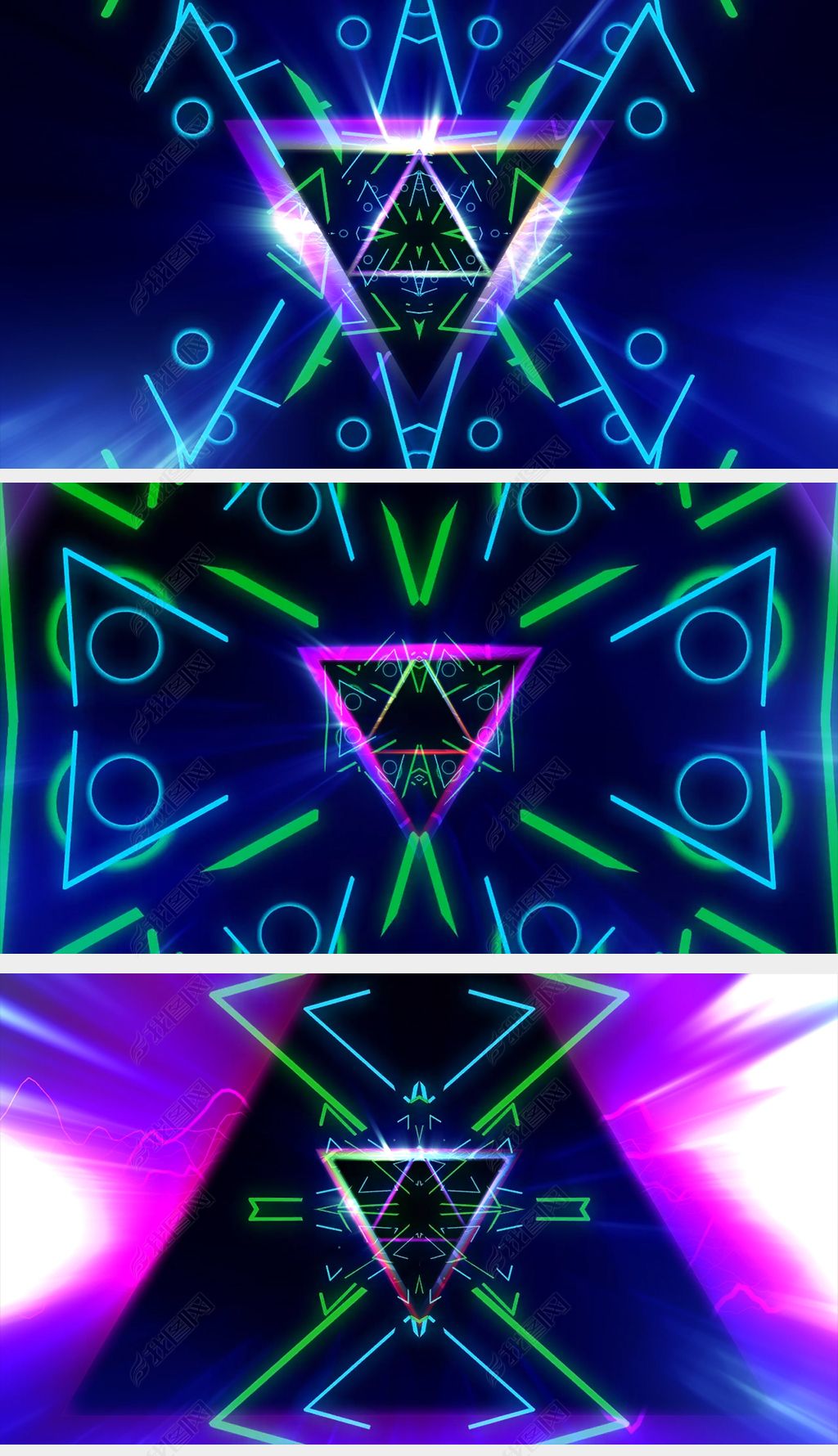 韩国女团歌曲我很忙舞蹈表演remix动感舞台背景视频视频素材下载-我