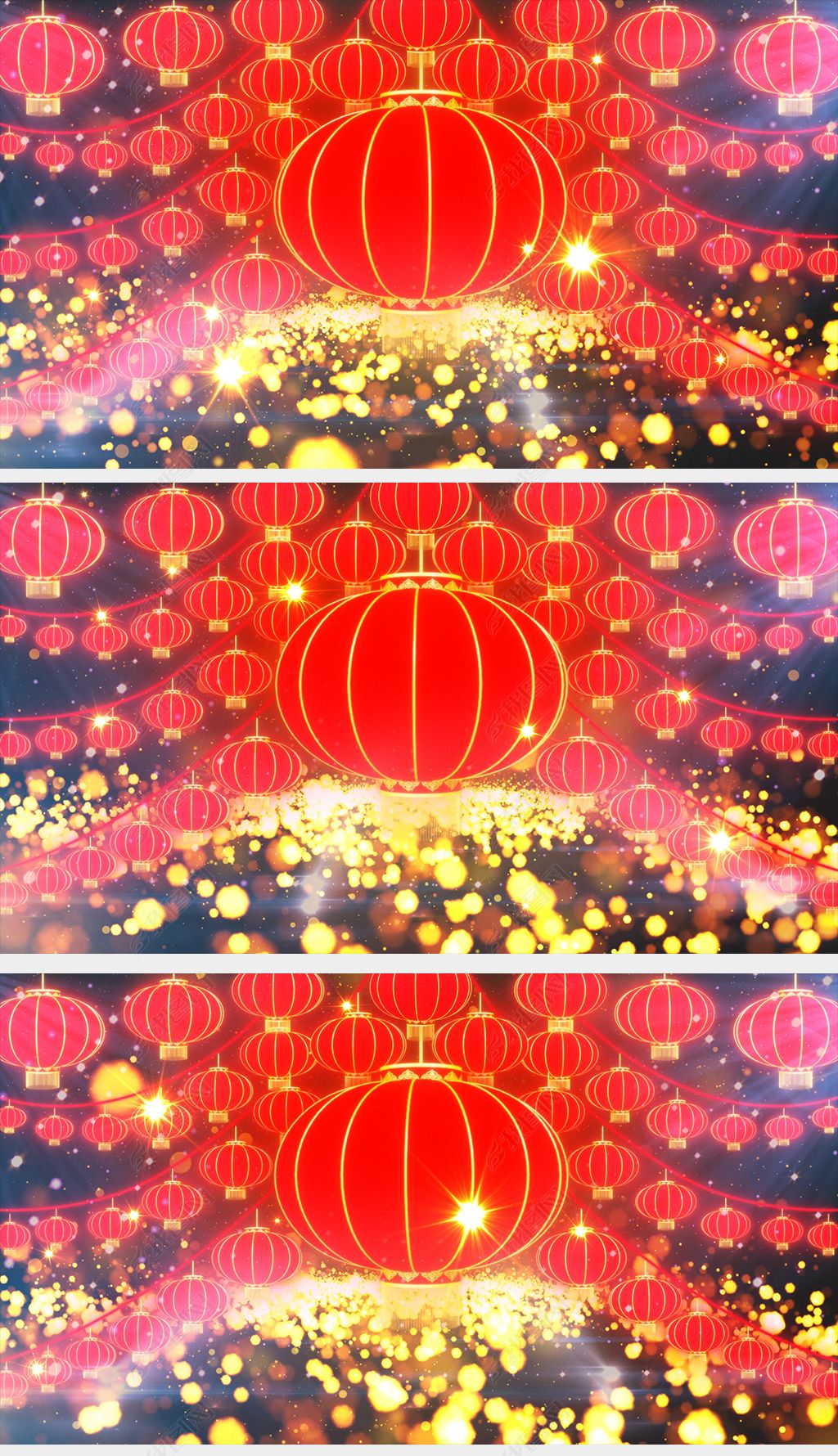 歌曲相亲相爱演唱舞台灯笼高高挂led背景视频