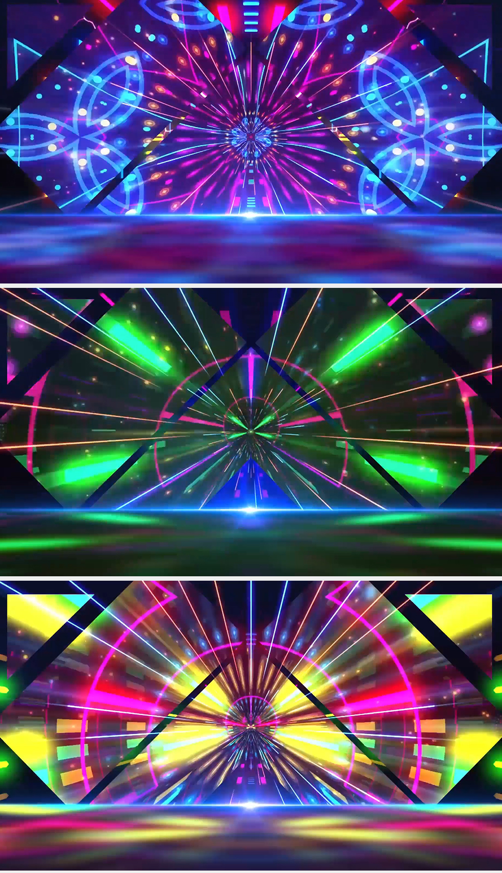 炫酷动感dj串烧舞曲跑屏节奏背景视频