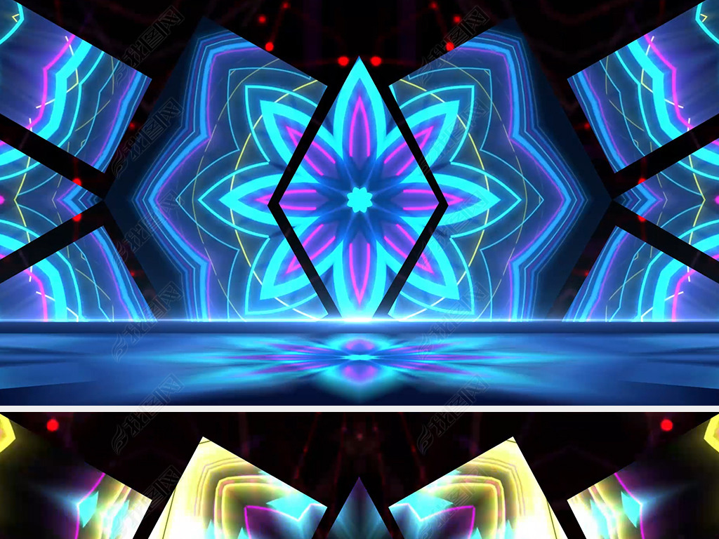 火箭少女歌曲卡路里舞台led背景视频