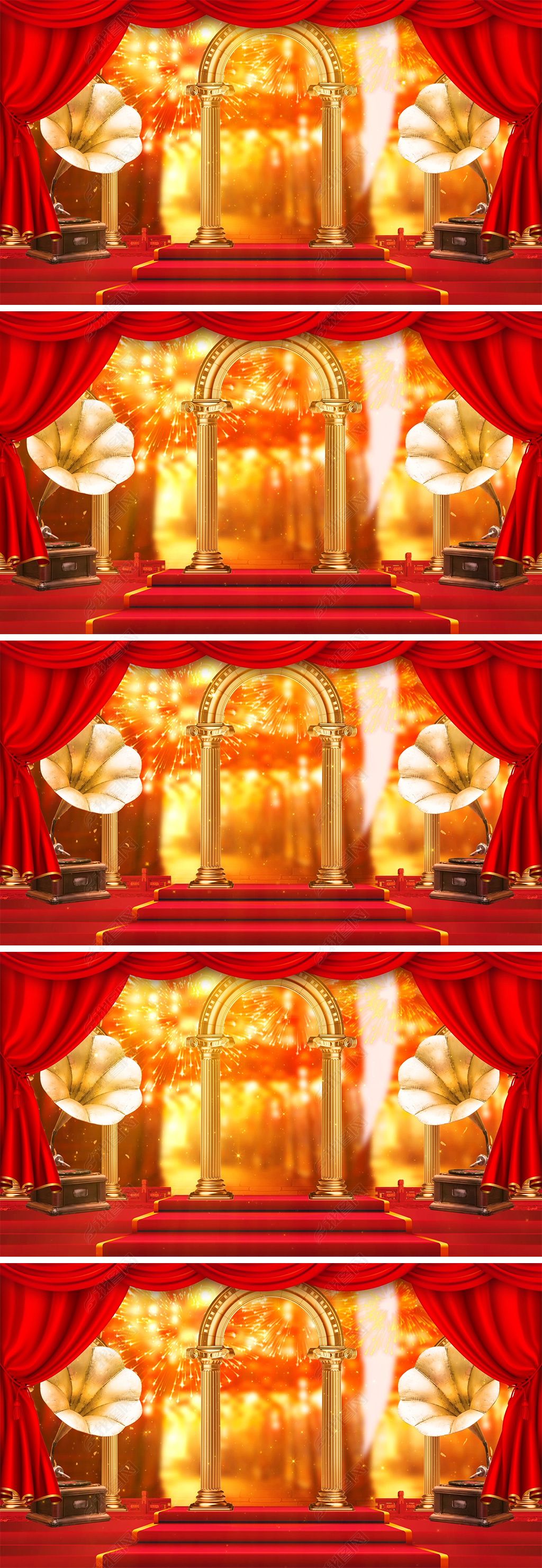 老上海百乐门怀旧复古led背景视频_02