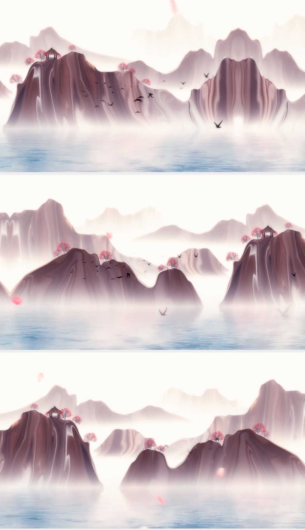 风山水风景人间仙境背景视频下载-编号23672227-led视频素材-我图网