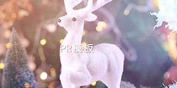 圣诞节日寒假纪念相册开学照片PR模板