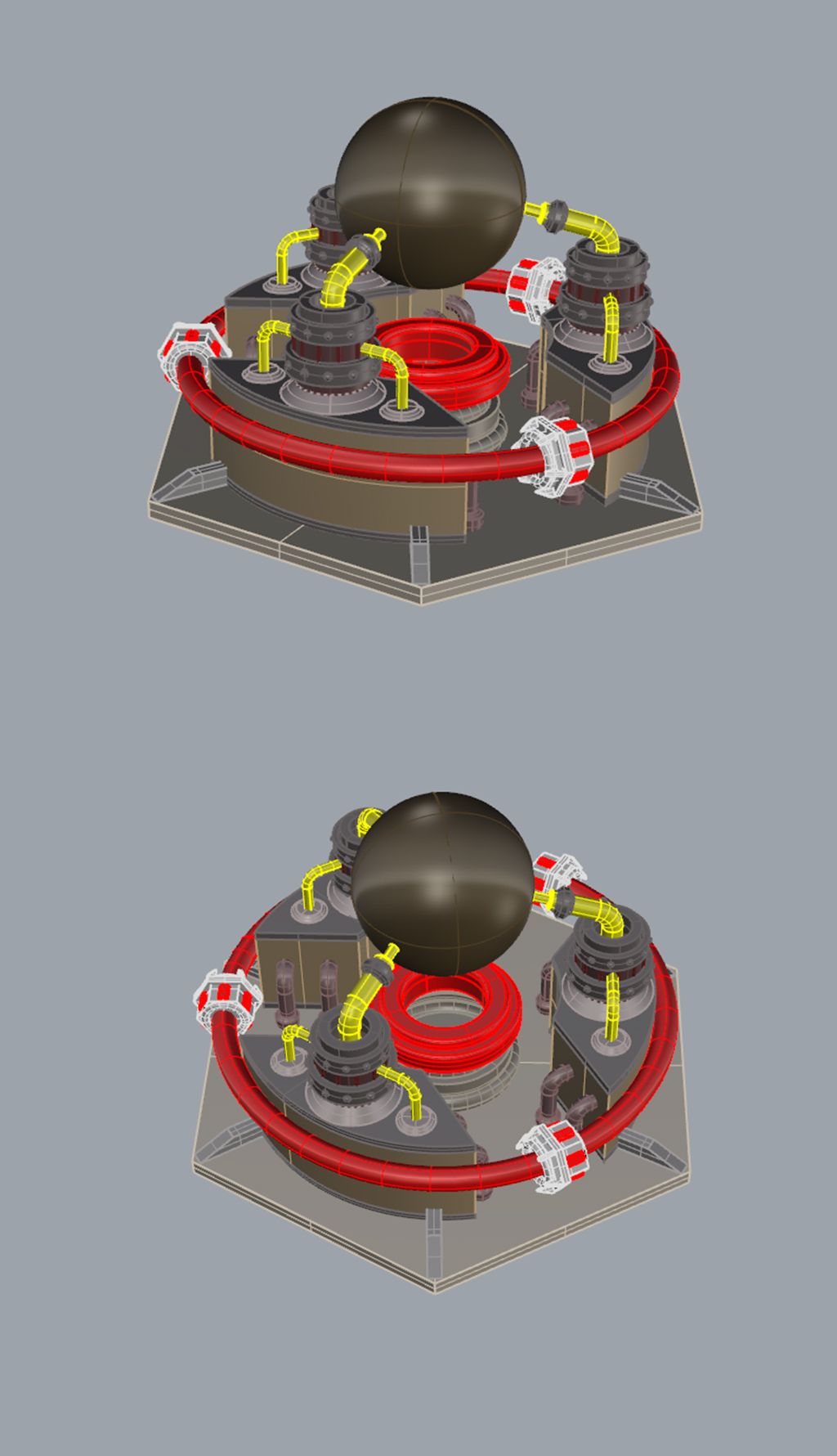 红色警戒苏联铁幕超级武器犀牛模型3d模型obj模型