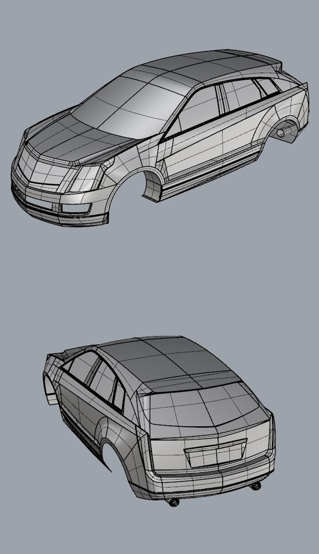 凯迪拉克越野车suv犀牛模型3d模型obj模型