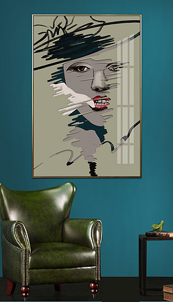 美女人物抽象画专题模板-美女人物抽象画图片素材下载-我图网