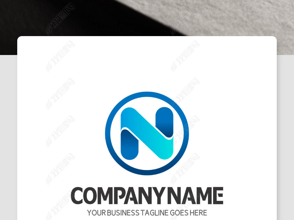n英文logo设计赏析n型标志矢量素材下载-编号23729019-电子行业logo