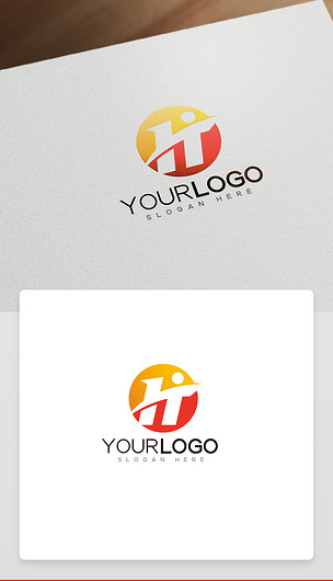 原创ht标志ht字母logo设计th标志设计-版权可商用