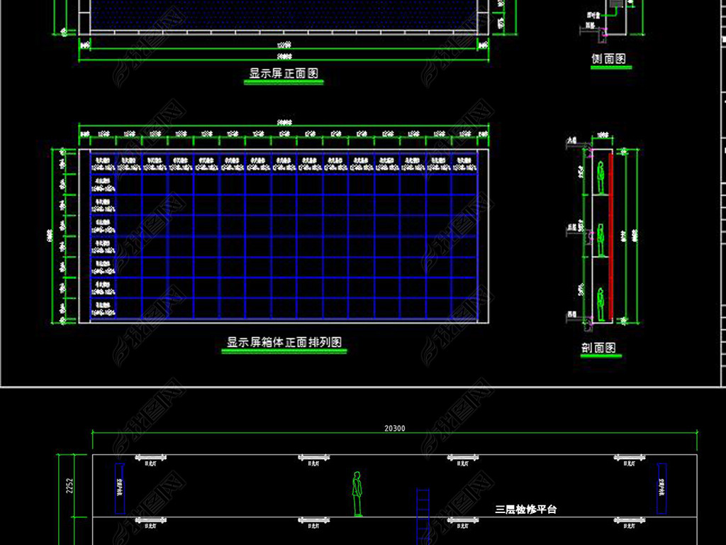 LEDܽṹCADʩͼ