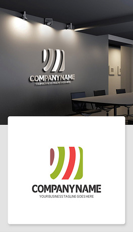 川字logo设计素材川菜馆标志矢量模板