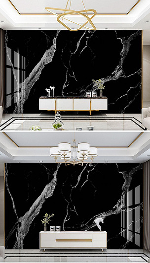 黑色会所黑白根企业前台背景墙公司形象墙