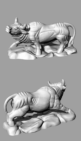 3d牛模型下载排行榜