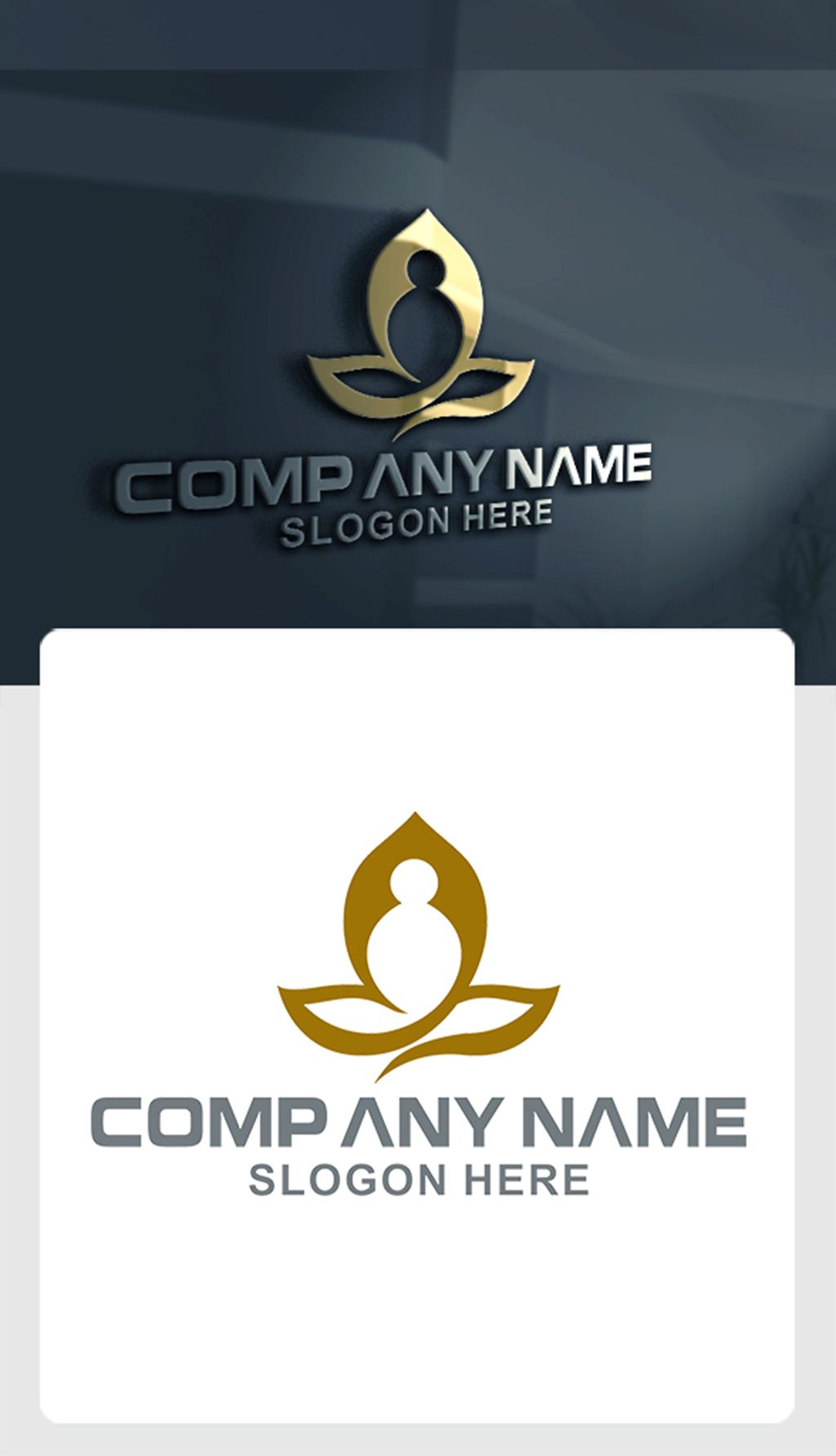 佛系禅意标志logo