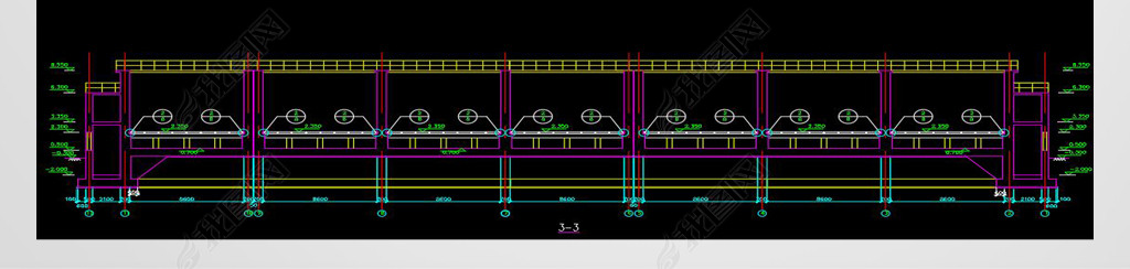 ĳˮ˳ؽṹͼCAD