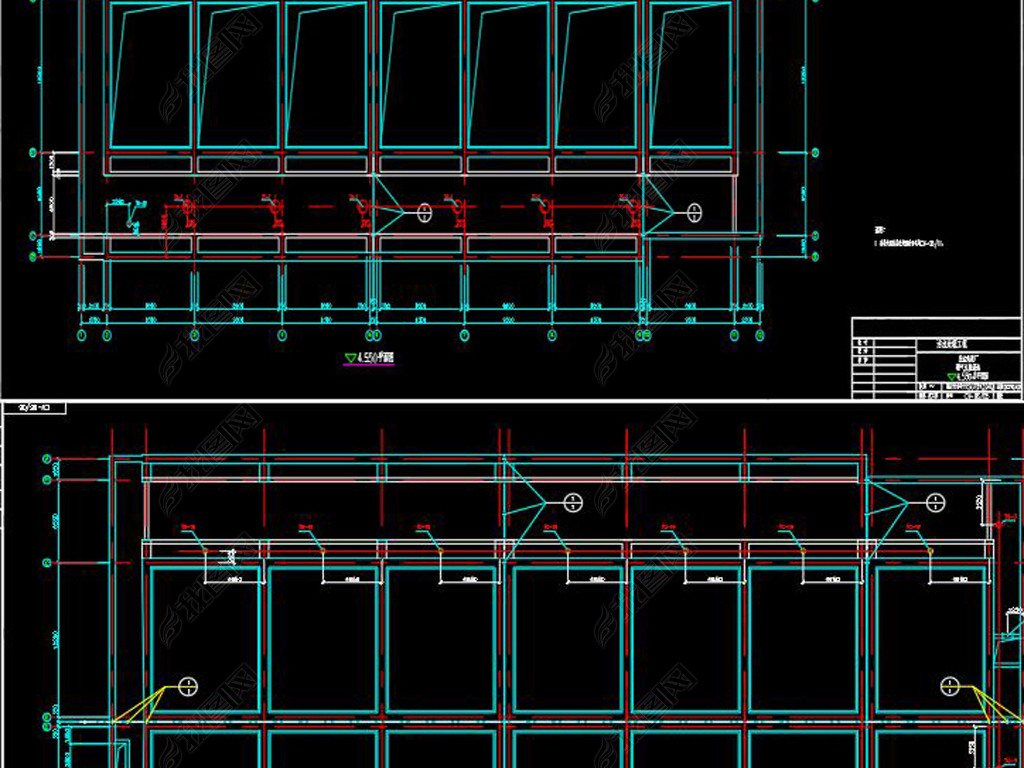 ĳˮ˳ؽṹͼCAD