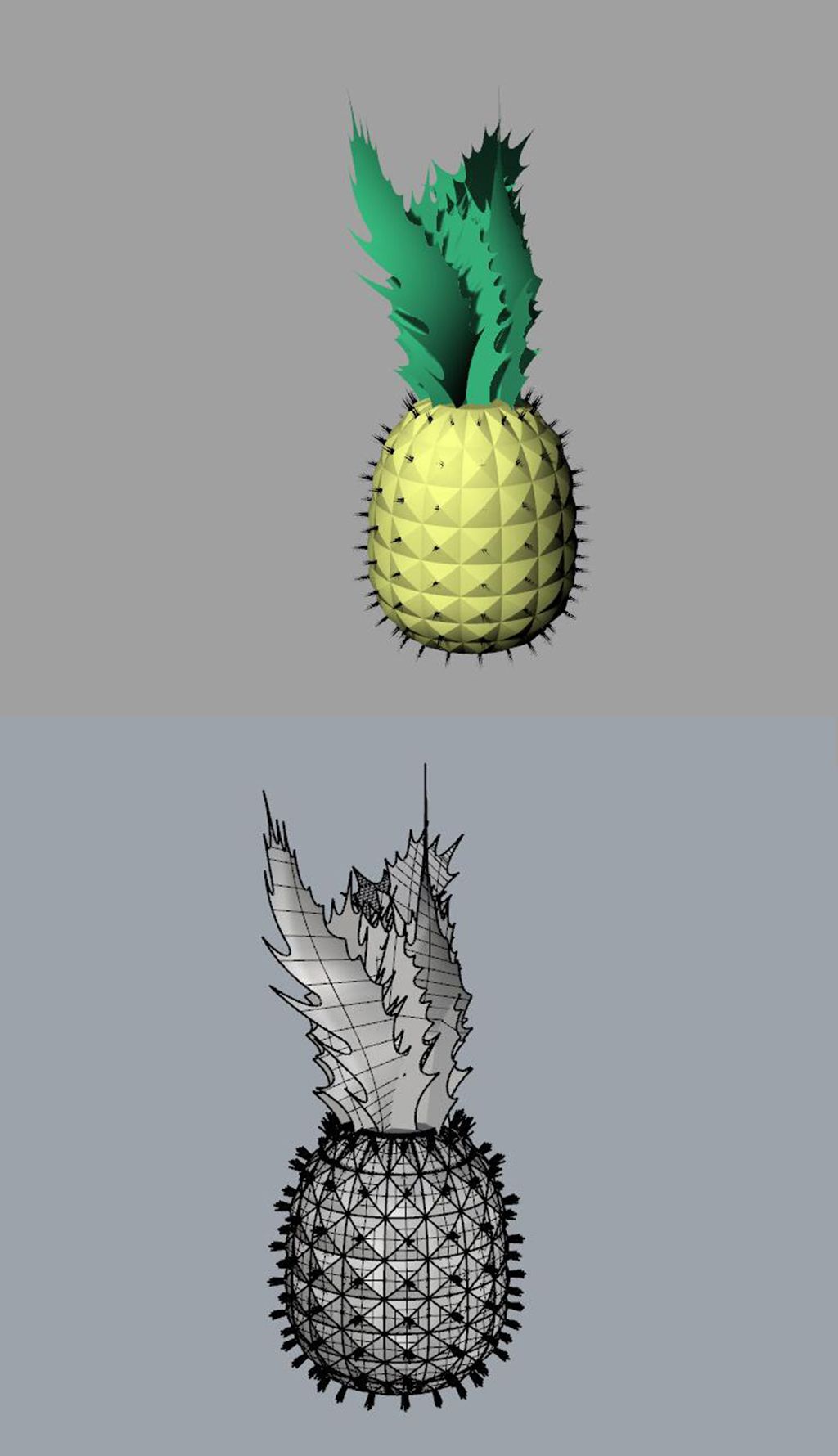 菠萝仿生设计图片