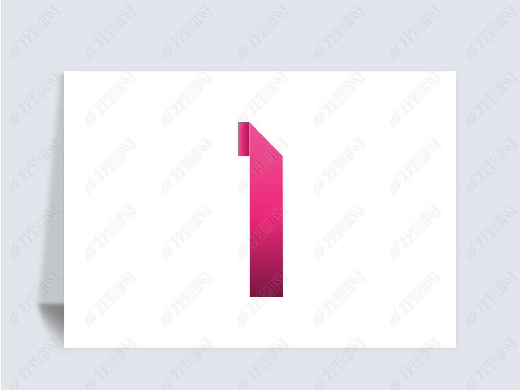 纸片卡通26个大写英文字母i矢量免抠png