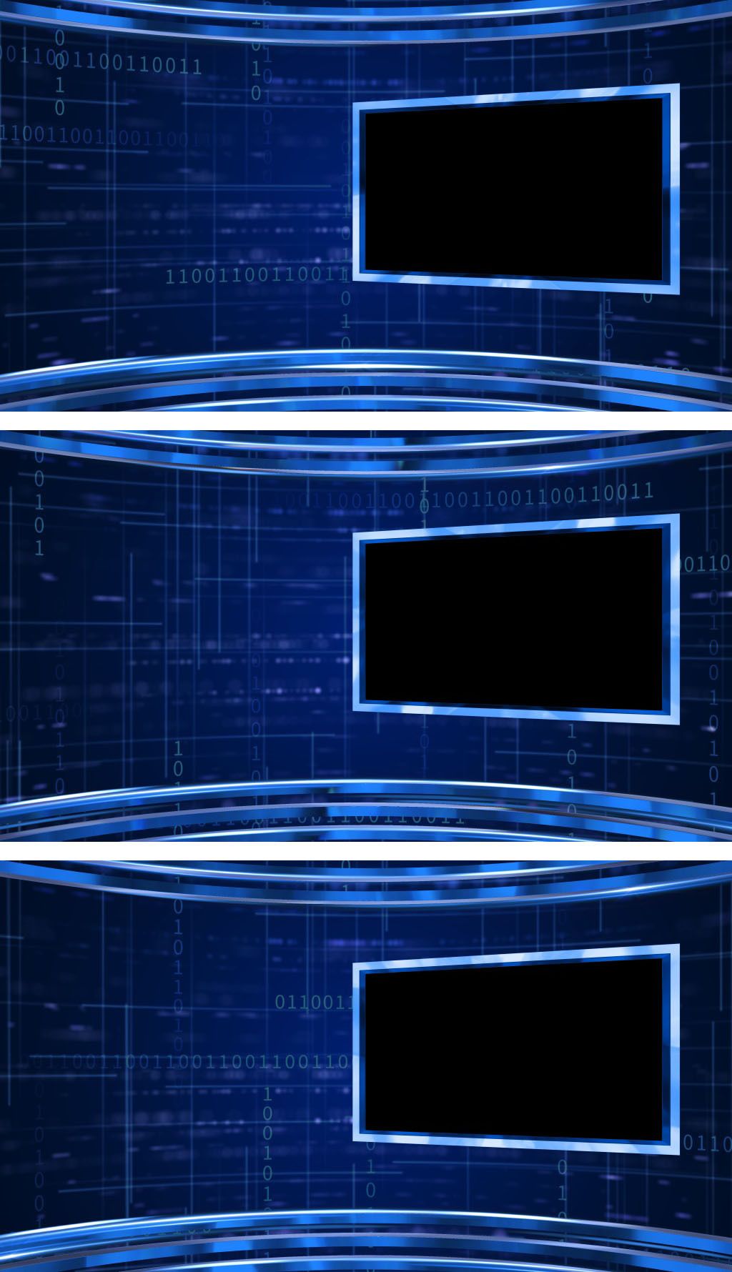 4k科技空间新闻演播室峰会会议主题背景