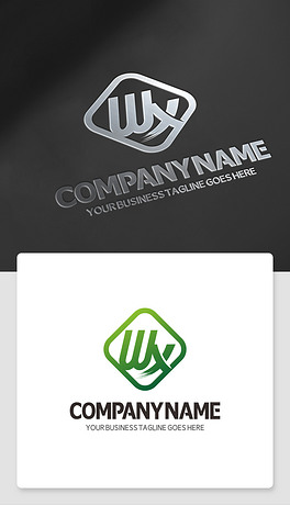 字母wx的logo关于wx开头的标志设计