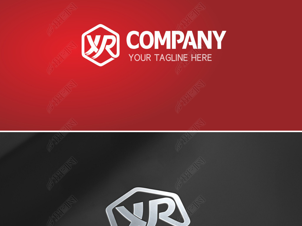 原创xr的logo设计赏析字母xr标志矢量版权可商用