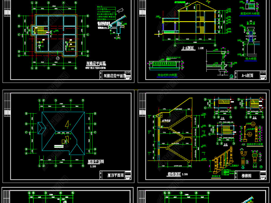 㾫±ܽṹʩͼCAD