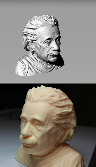 爱因斯坦3D模型