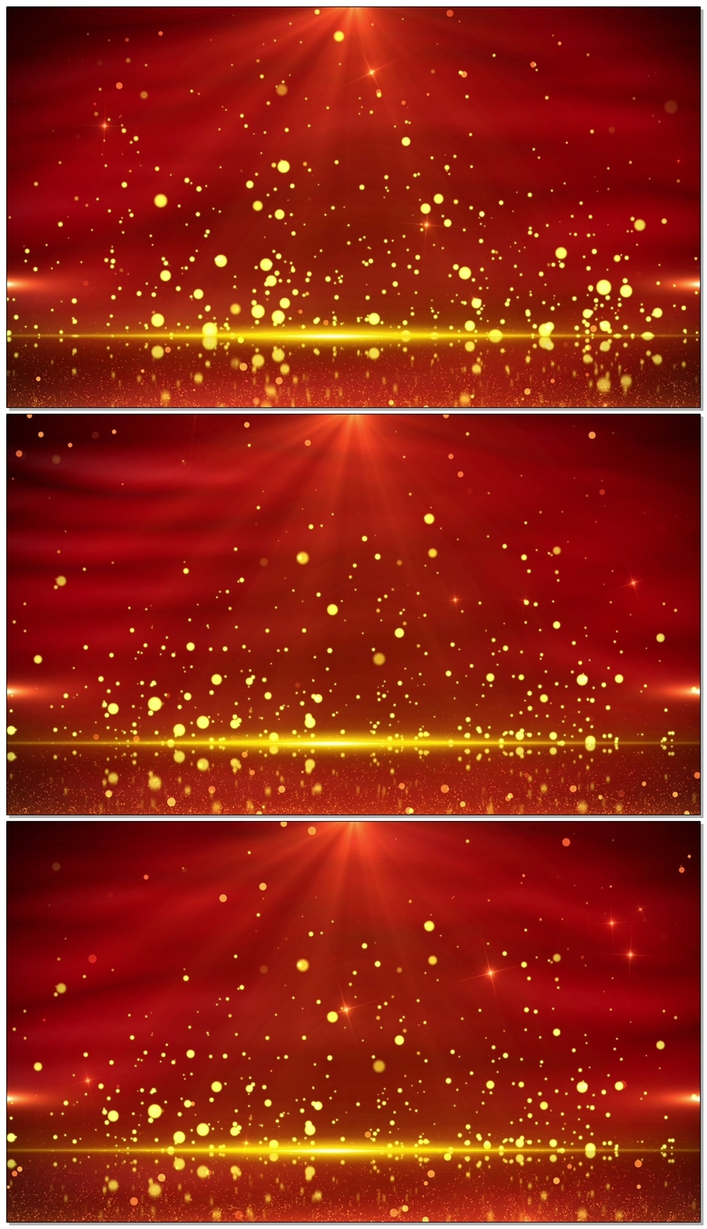 金色粒子开场年会led大屏幕背景视频素材
