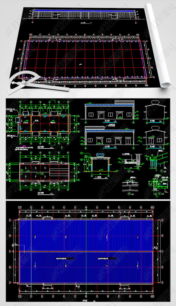 CADֿ⳵佨ͼ.zip