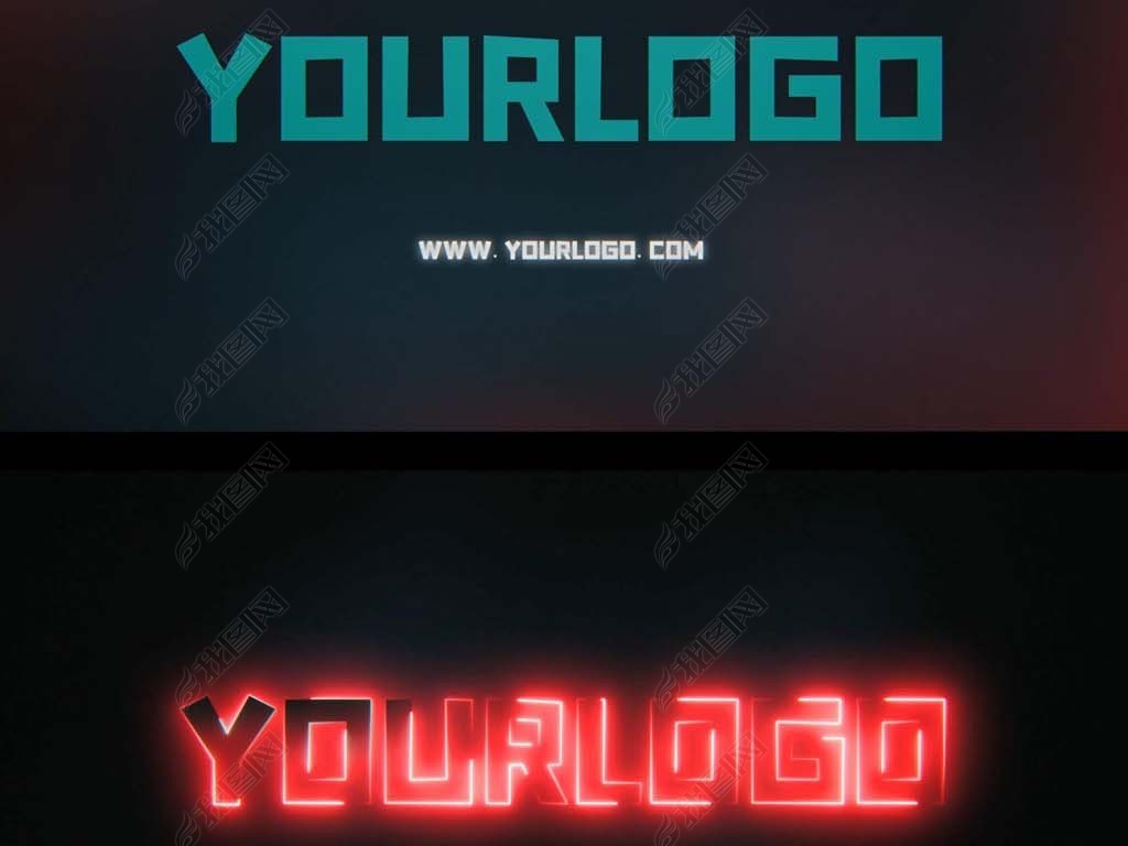 ɫ޺ƹLOGO־ƬͷAEģ