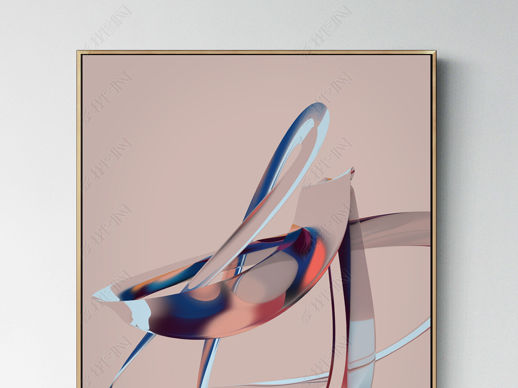 装饰画 现代简约装饰画 抽象装饰画 > 现代抽象艺术线条客厅卧室玄关