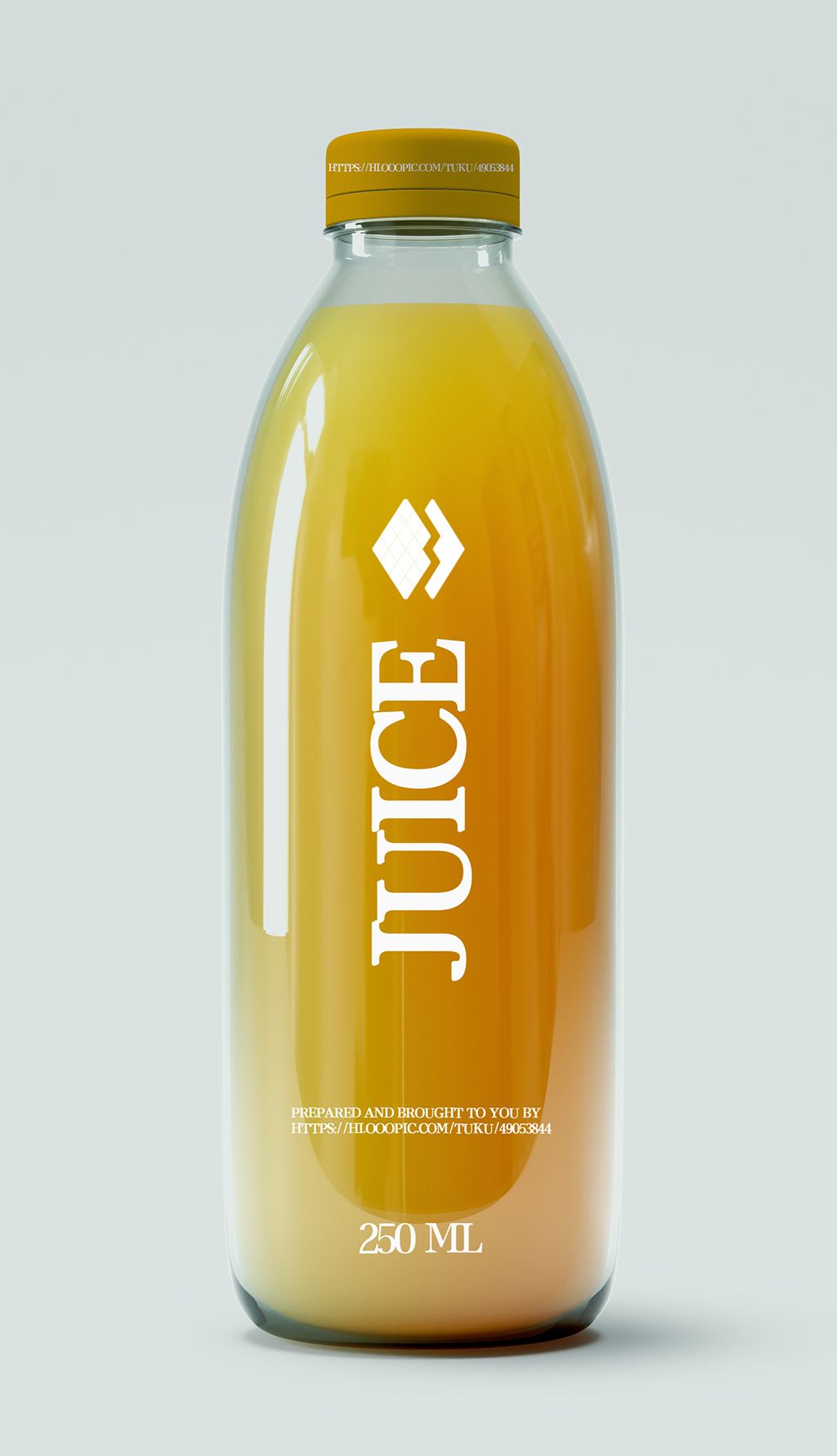 璃瓶瓶饮料瓶果汁瓶样机