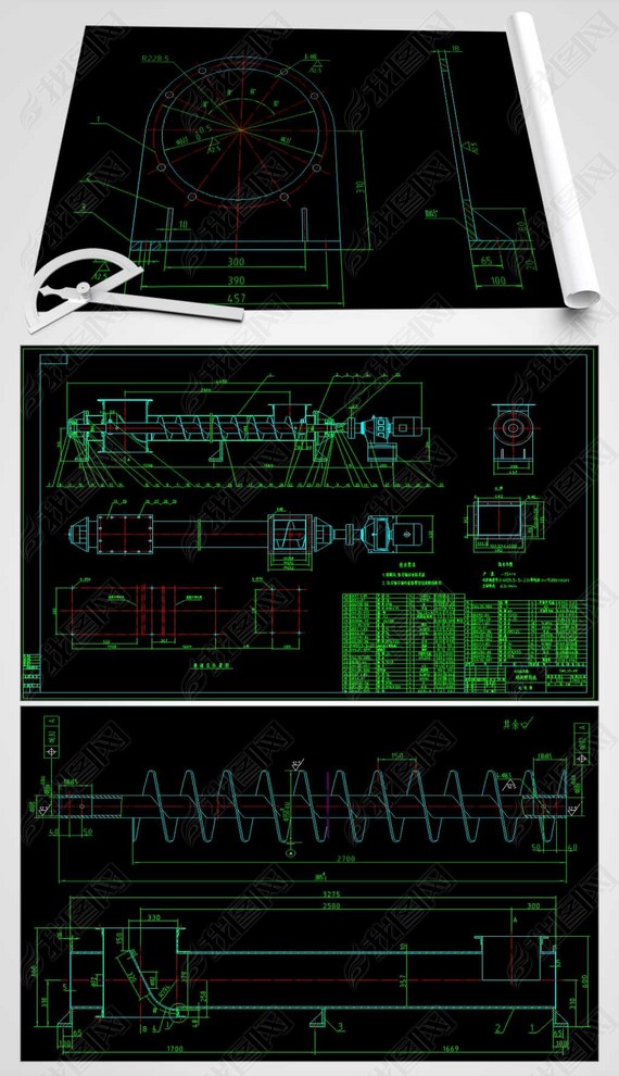 SWL350X2500ϻƽͼ