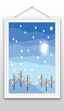 冬天 插画专题模板-冬天 插画图片素材下载-我图网