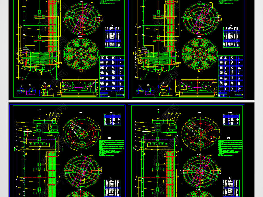 240m3͹CADƽͼ