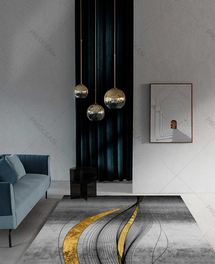 Modern Light Luxury Living Room Coffee Table Carpet Northern Europe Simple High End Villa Sofa European American Bedroom Bedside Carpetdownload Pikocean