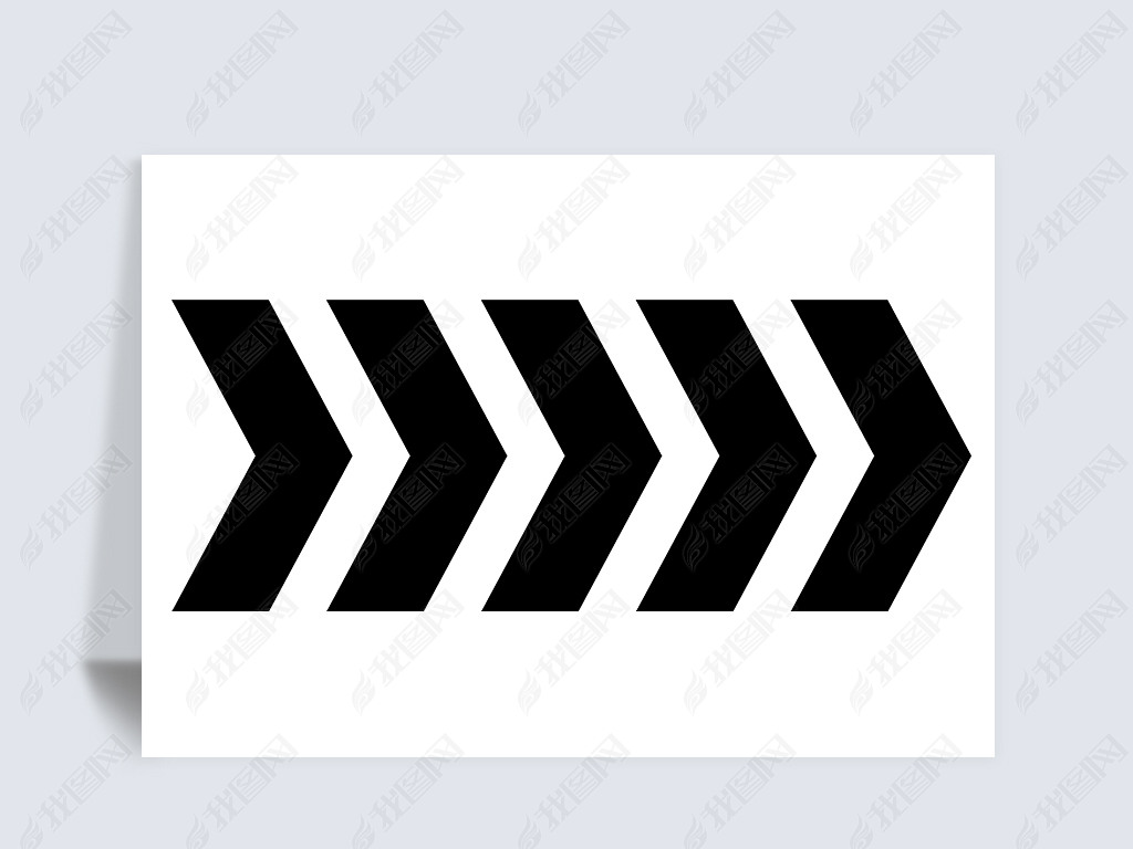 原创多种ai矢量箭头图标素材箭头设计素材手势符号图标免扣png-版权可