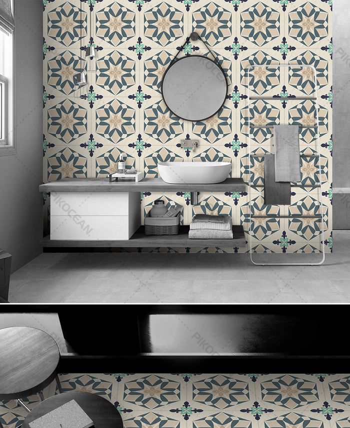Nordic Creative Marble Texture Geometric Tiles Bathroom Floor Tiles Wall Tilesdownload Pikocean