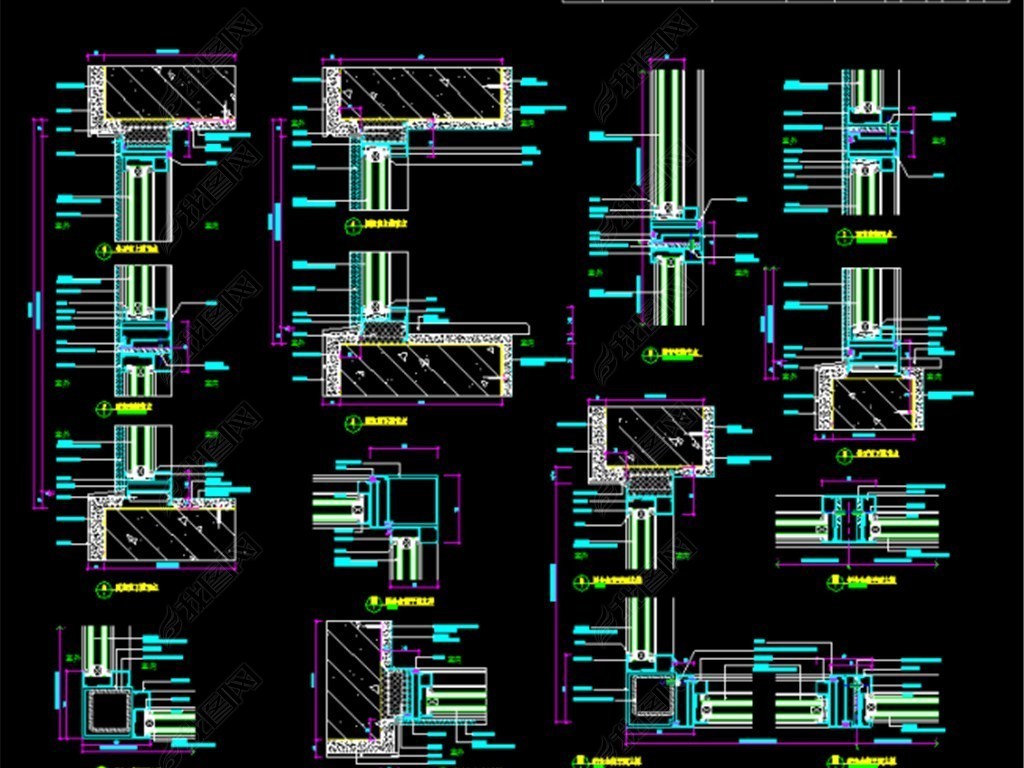 建筑门窗图集新15j709图片