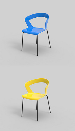 椅子犀牛3d模型