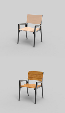 椅子犀牛3d模型